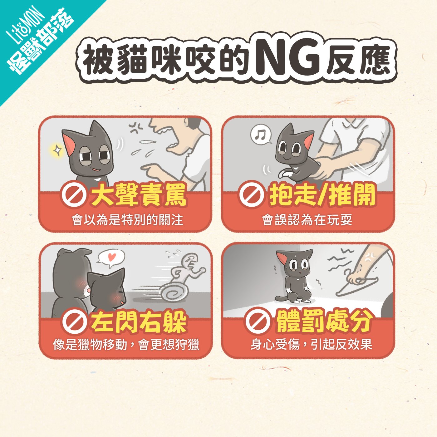 貓咪咬人 貓愛咬人 原因 怎麼辦